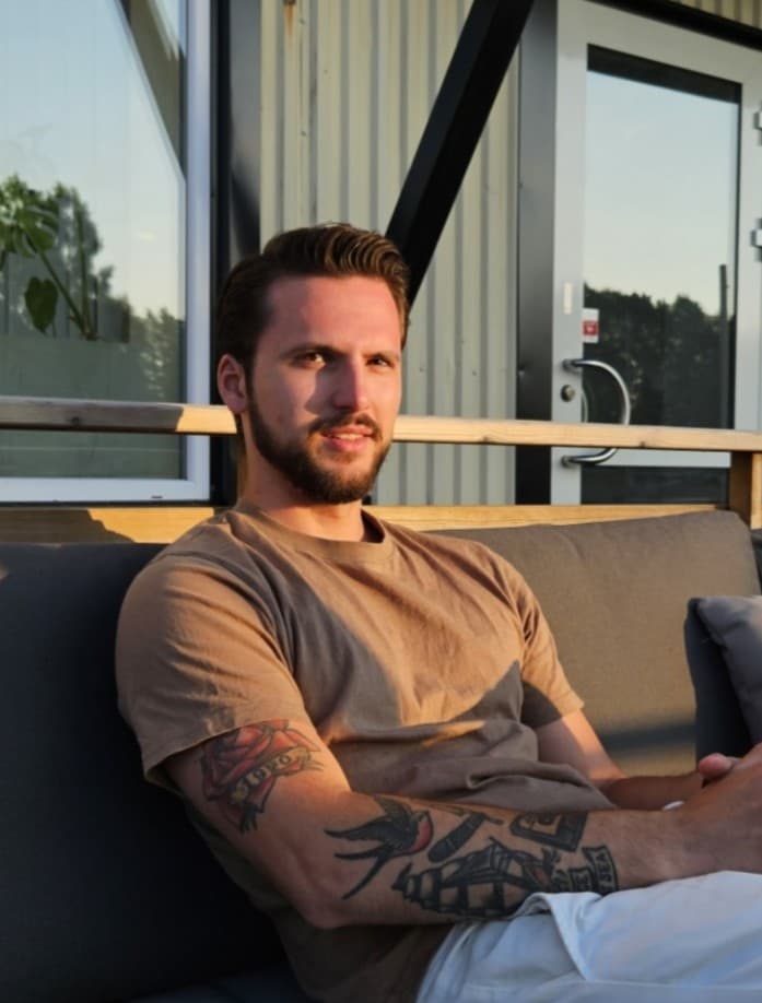 Portrait of Vilson Lleshi